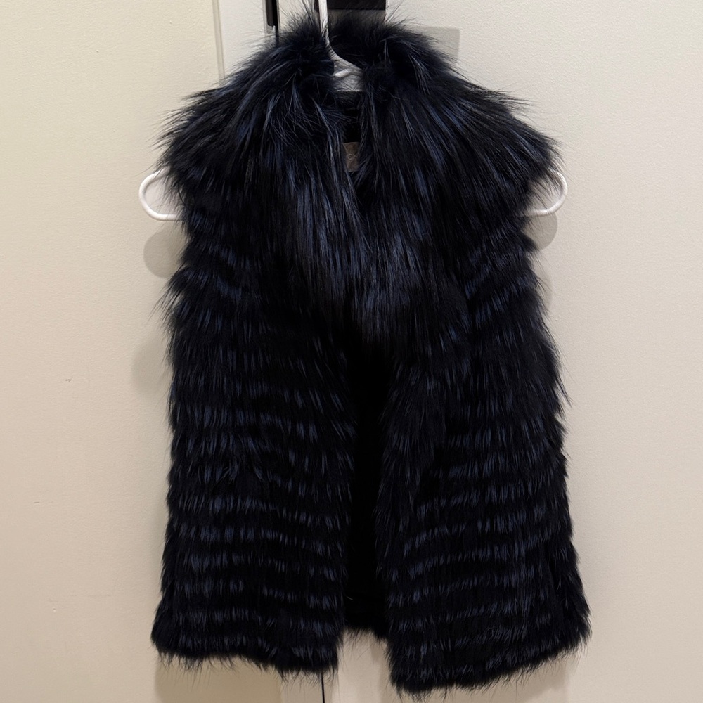 Micheal Kors Fox Fur Vest Size XS